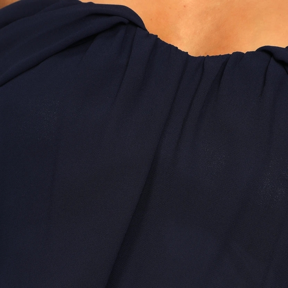 Enduring Love Navy Blue Off-the-Shoulder Maxi Dress - Picture 5 of 5